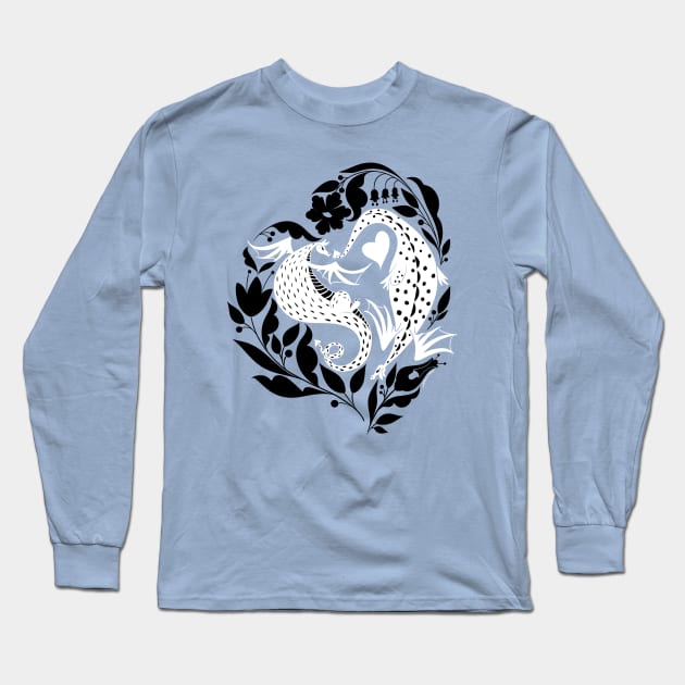 Dragon Love! Long Sleeve T-Shirt by aliwishes